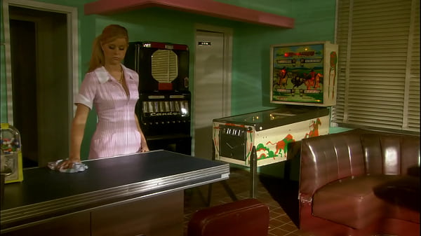 Blonde Girl Syvette Gets Fucked By Man In Leather Jacket