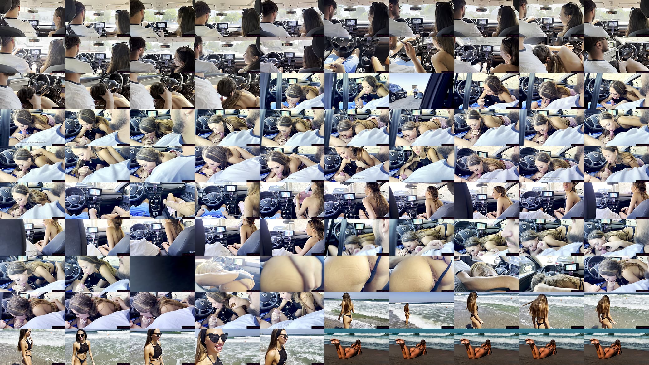 Beach Trip Ended Up Swallowing Cum In The Car 预览图