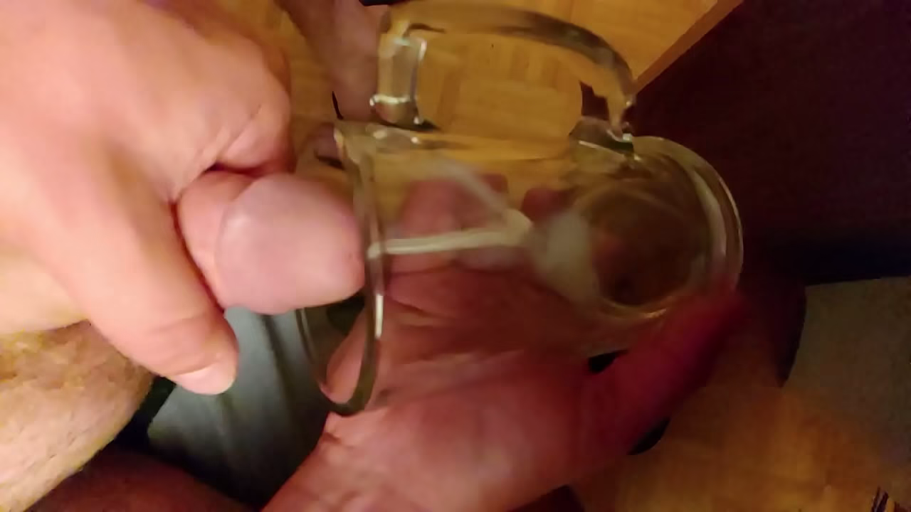 Some Cum to Enjoy with my Drink