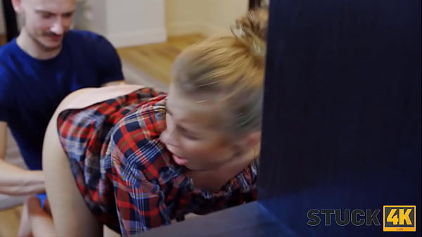 Download Video - STUCK4K&period; Wedding ring fell off which lead to girls hand being trapped