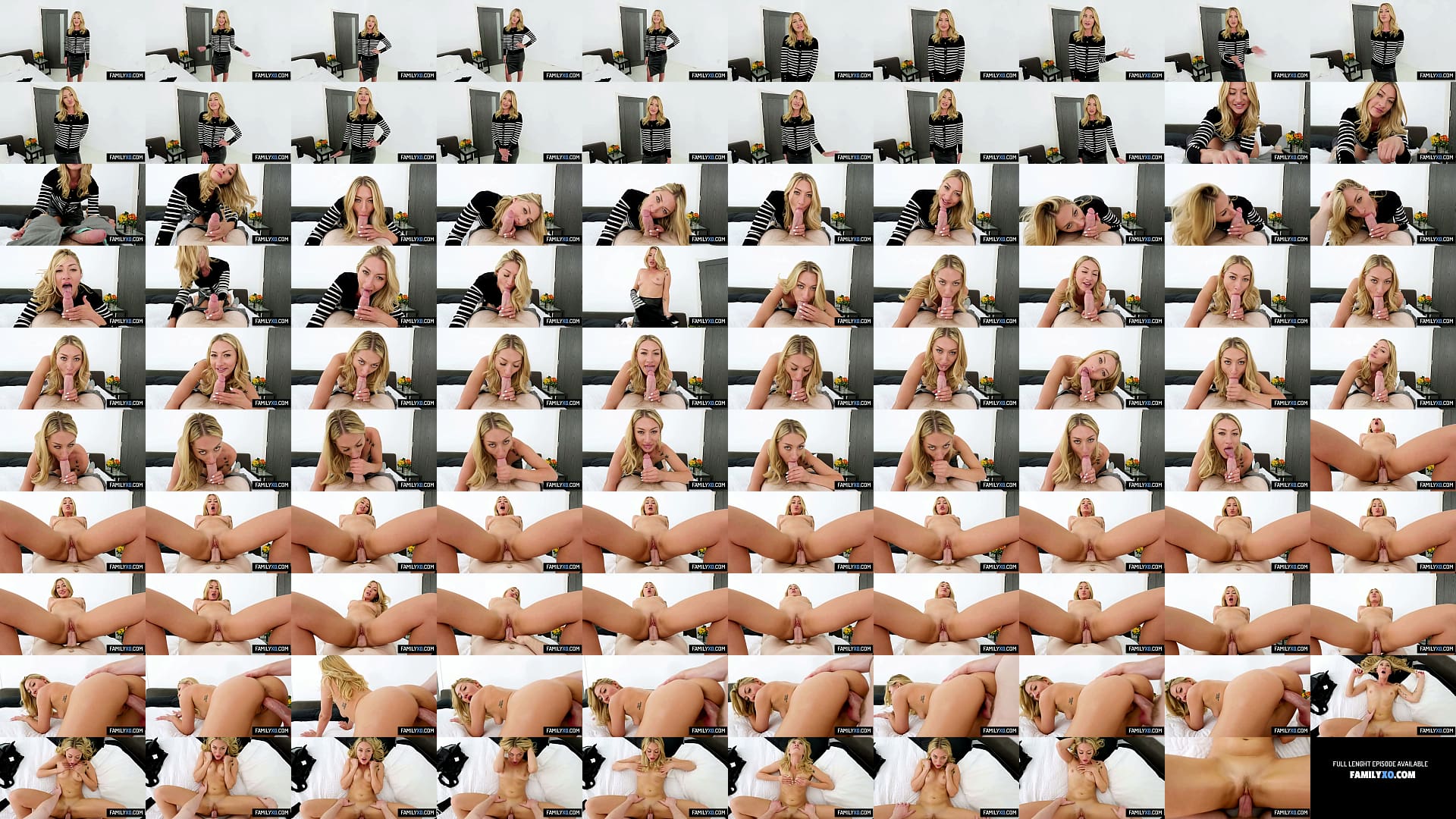 Blonde milf stepmom Whitney OC seduce and fuck with her stepson 预览图