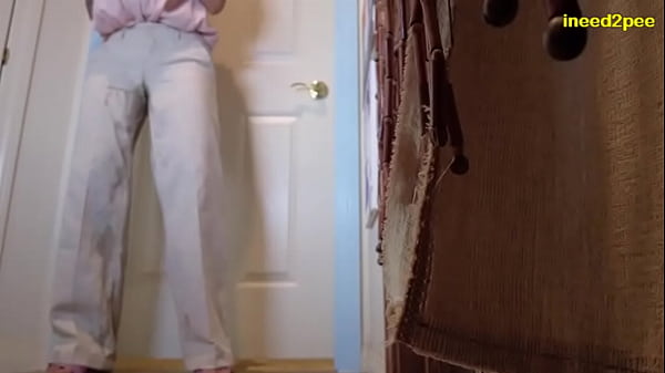 Coworker Asian Loosey Pissing Linen dress pants