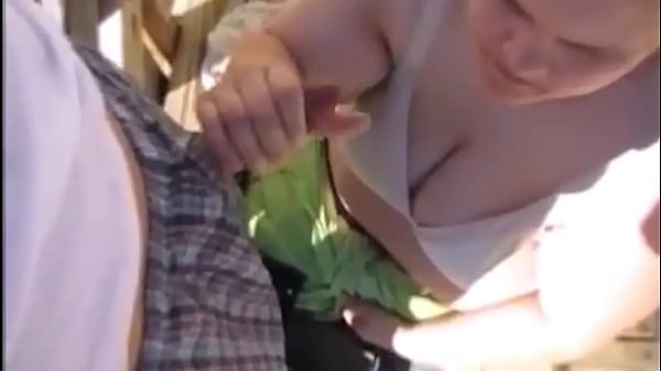 Wife Deepthroat Husband Dick Outside In Public & Swallow Cum