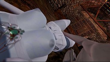 Lady Dimitrescu gives you a POV blowjob and swallows your cum. Resident Evil Village Hentai.