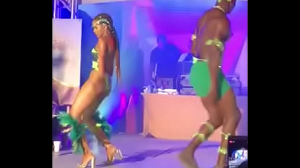 Slim Trini gyal tits flash in band launch