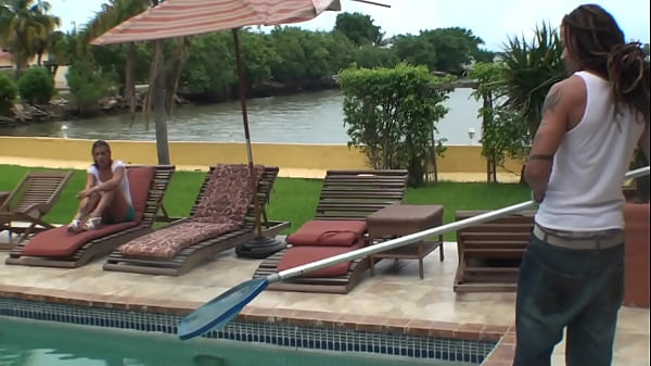 Cherry's Cherry Gets Popped by the Pool boy