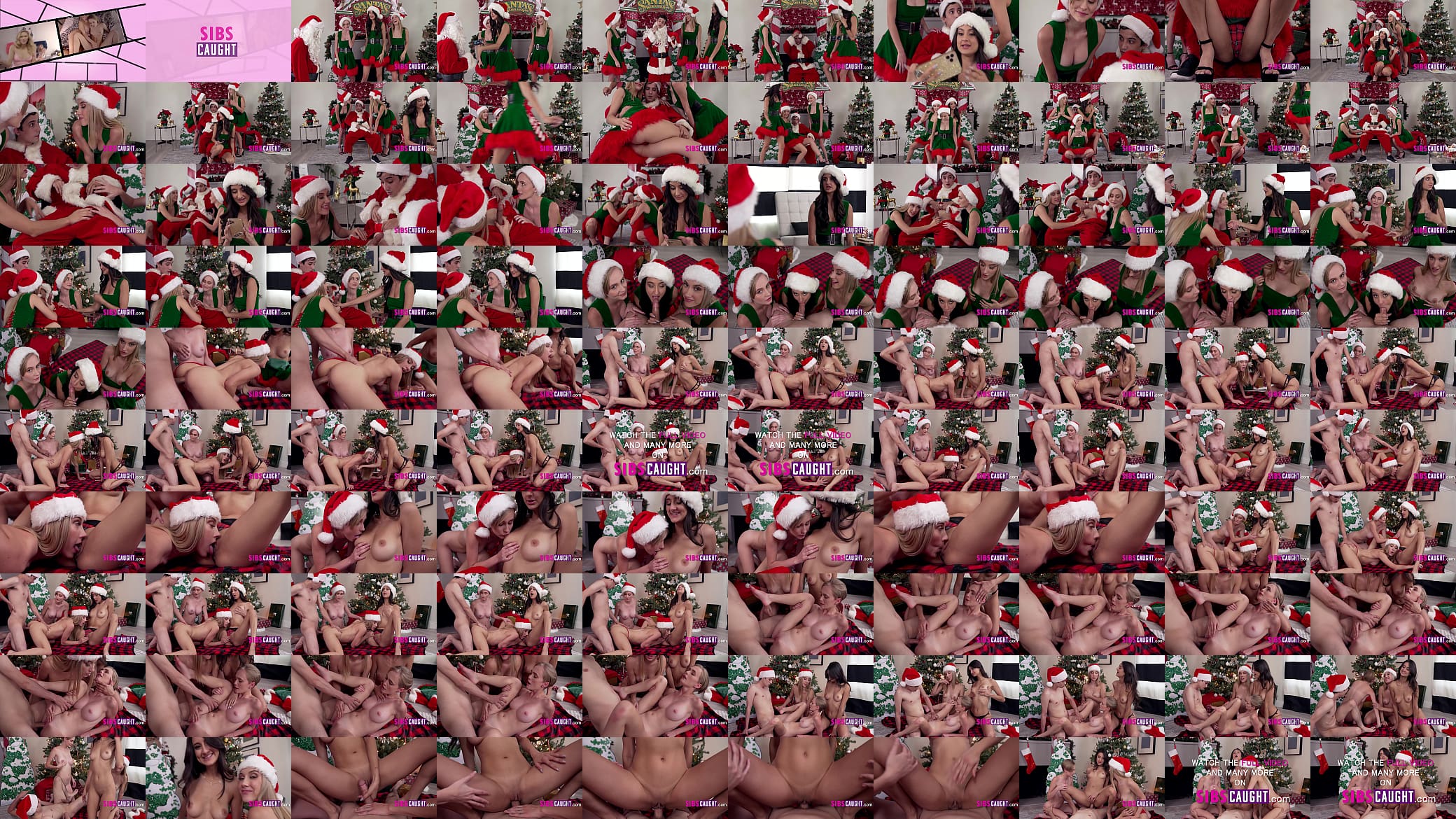 Stepsister &amp; Her Slutty Friends Spend Christmas With Me 预览图
