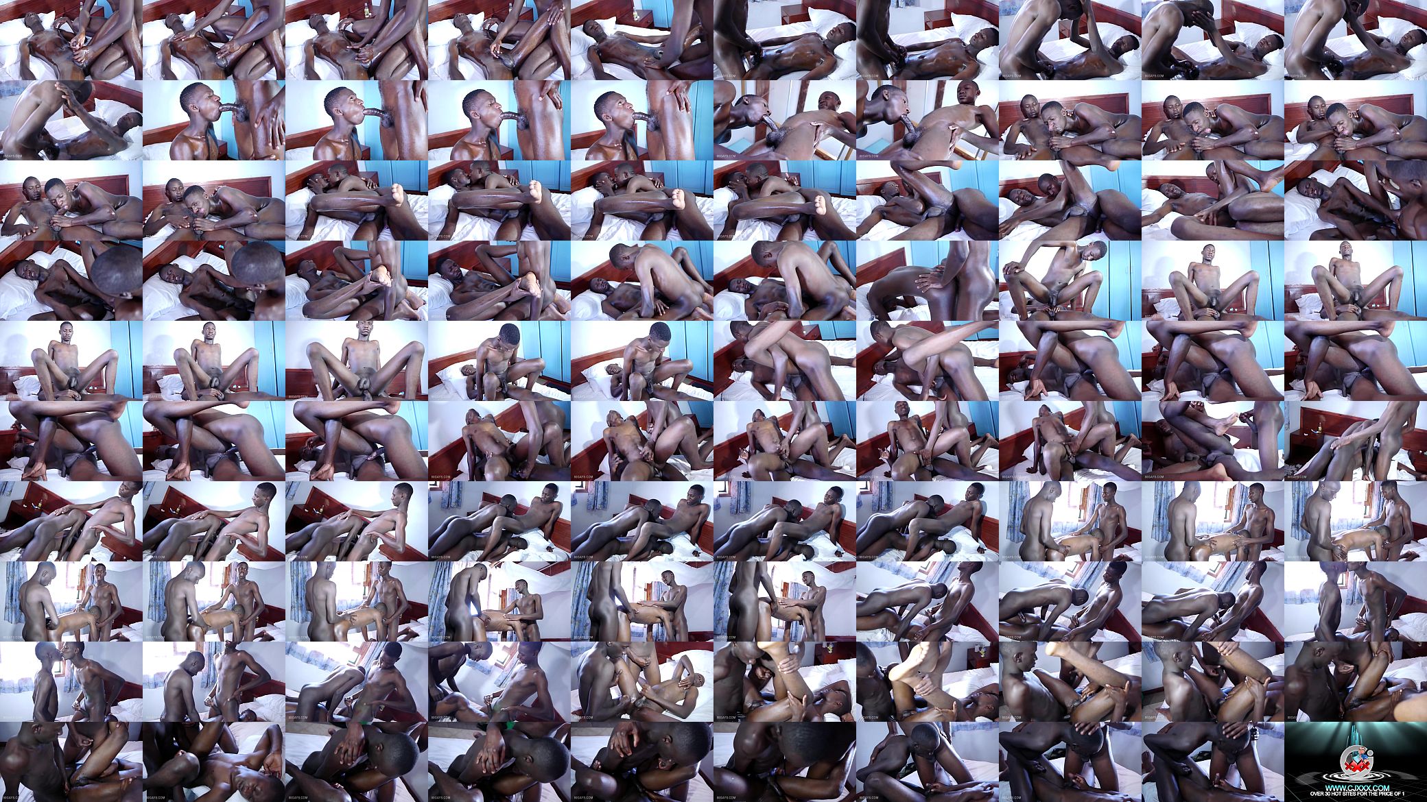 Black African Raw Threesome 预览图
