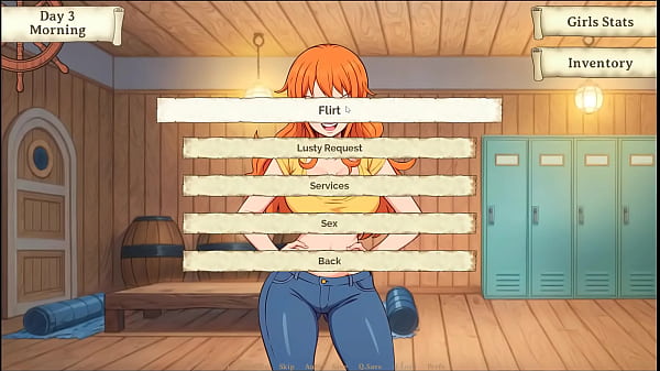 Lusty Buccaneers [ Parody Hentai Game ] Ep.2 Nami is stripping for the right amount of gold !