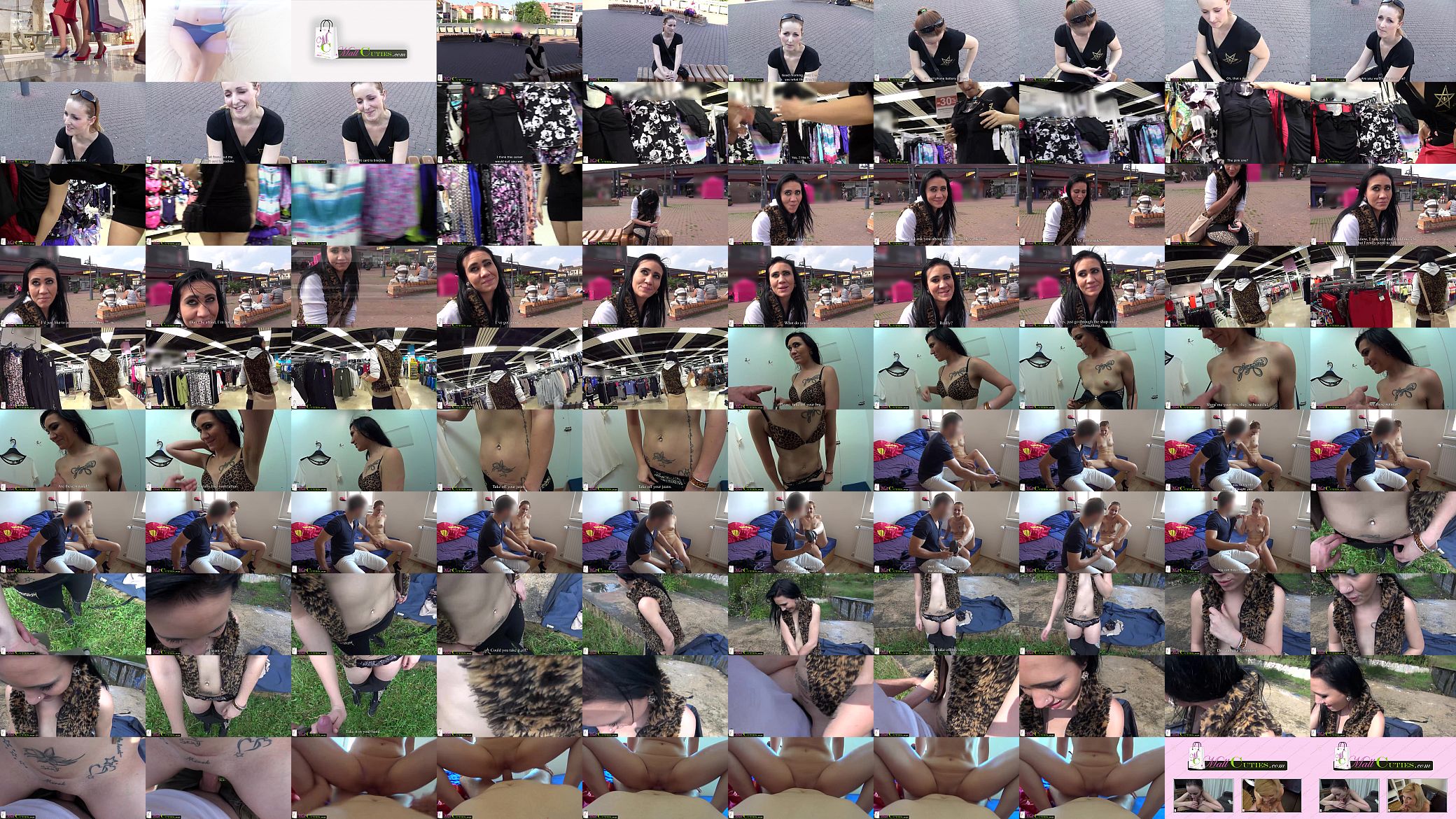 MallCuties - Two amateur girls have sex in public - czech girls 预览图
