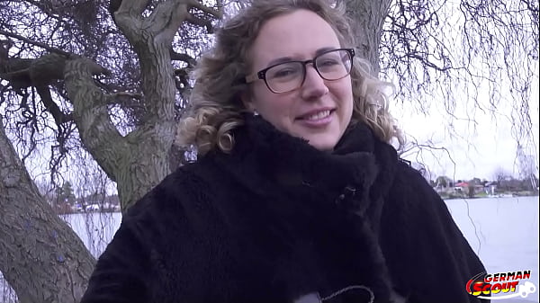 GERMAN SCOUT - Big natural Tits BBW Mature Kathy Deep Pickup for Casting Fuck