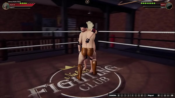 Johnny Walker Black VS Luna (Naked Fighter 3D)