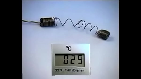 thumb shape memory effect in a spring