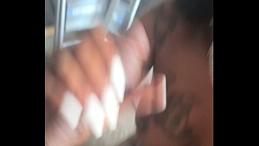 making a big dick fan CUM quick