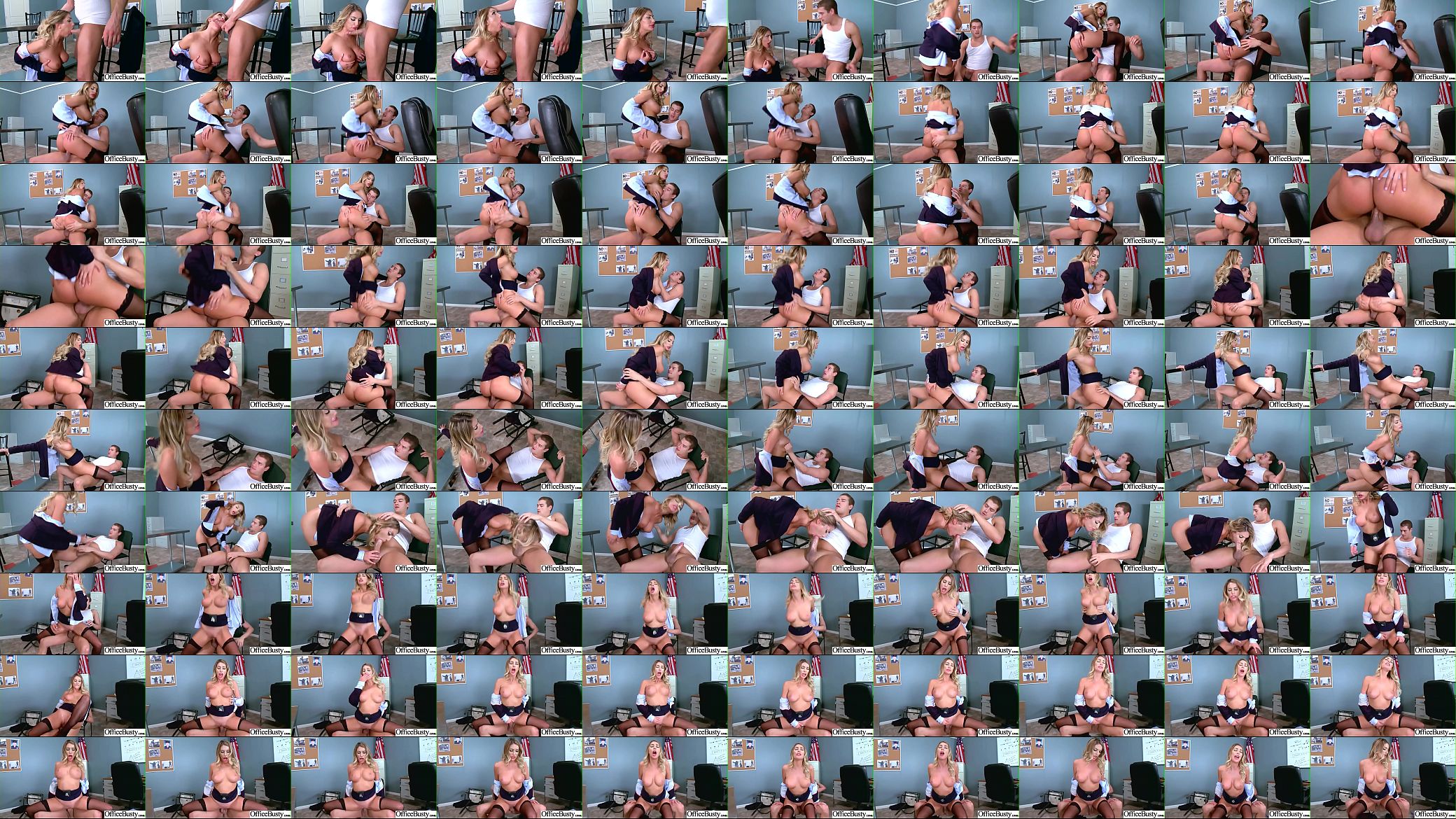Sex Adventures With Big Tits Office Horny Slut Girl (August Ames) mov-03 预览图