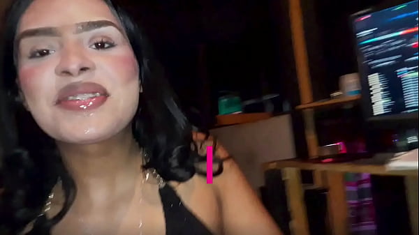 Sexy Girlfriend Deepthroat and Jerk Off Cock after Yoga - Facial