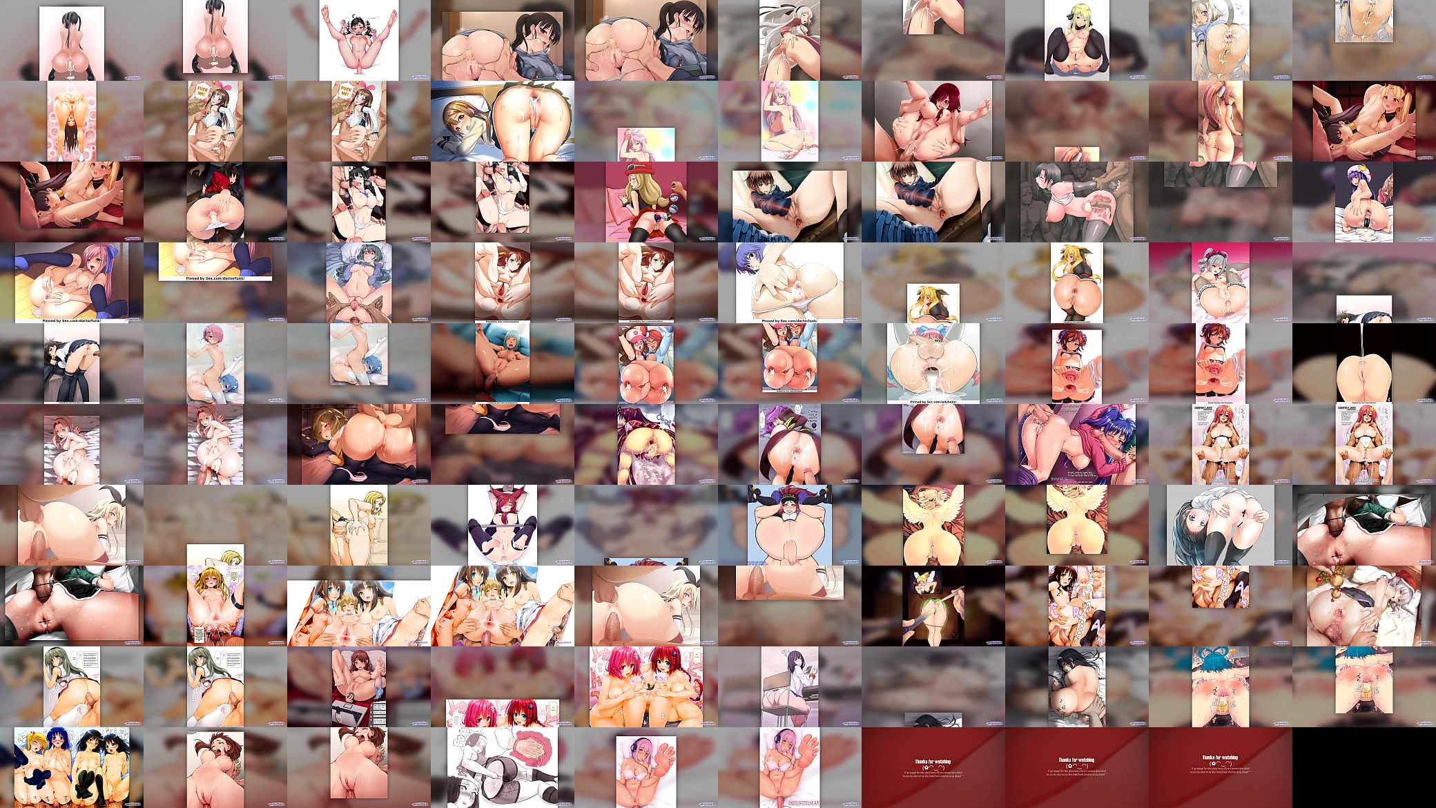 ANAL CUM/GAPE HENTAI COMPILATION (#1) 预览图