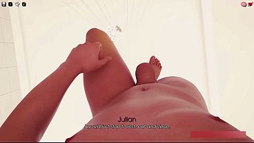 My Pleasure 2 - Julian Fucking Natasha While Her Husband away and getting Handjob in Shower from Daphne