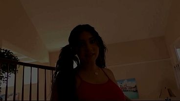 Finally she said the magic word: CREAMPIE and he agreed!