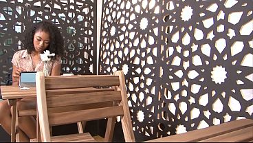 She ends up meeting her professor at his house, where she sucks and fucks herself into an...