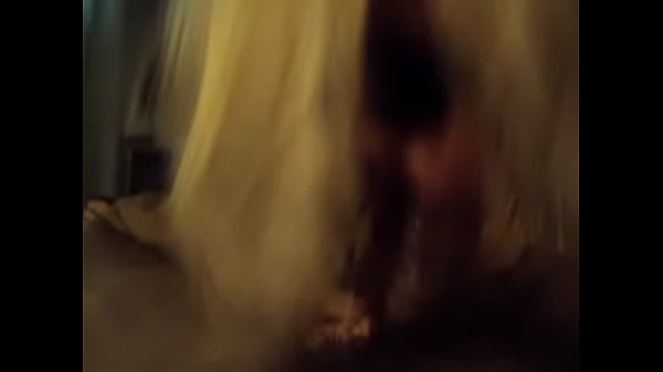My blonde girlfriend sucks my dick