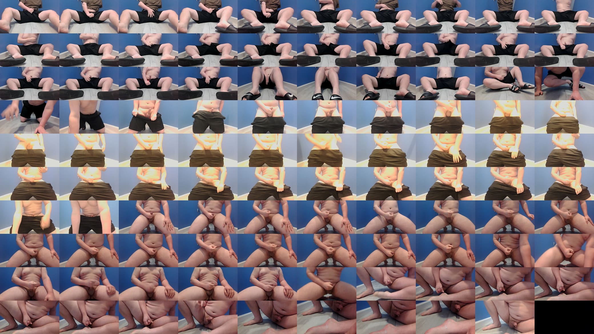 I shot my load all over my foot 预览图