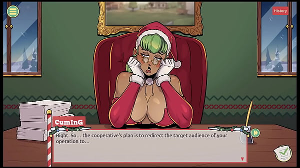 Claus' Secret Surprise [ XMAS HENTAI Game ] Ep.1 Naughty elf and sexy santa wife !