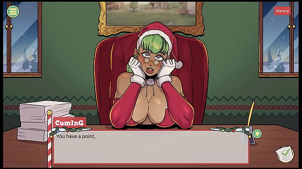 Claus' Secret Surprise [ XMAS HENTAI Game ] Ep.1 Naughty elf and sexy santa wife !