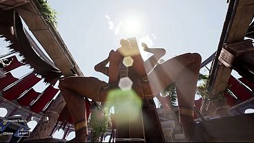 The Ancient Idol in the Lost Temple Suddenly Claimed Lara’s Attention – 3D Adventure Game