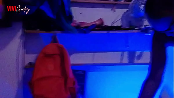 African slut does laundry on weekend