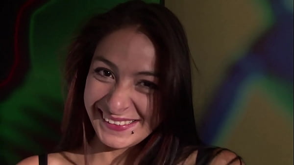 Cute amateur Colombian teen is fucked during the casting ***