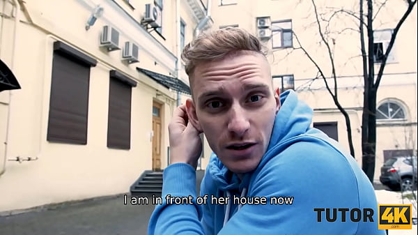 TUTOR4K. Instead of preparing for exam prankster has sex with new tutor