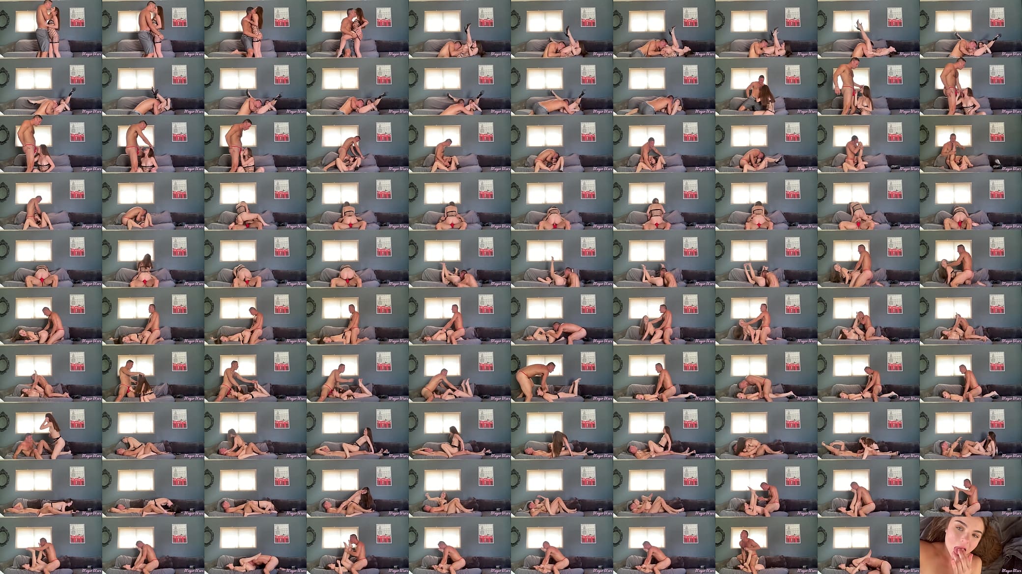 Danny Mountain fucks Megan Marx ROUGH!! 预览图