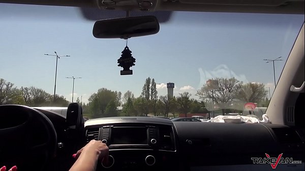 Pornstar Mea Melone help her crew get y. to van for fuck