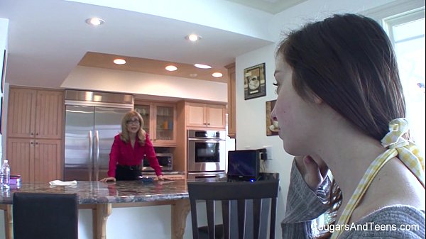 MILF Slut Fucks a Preggo Teen