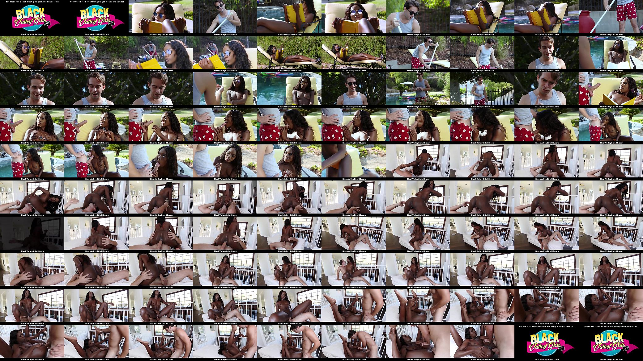 Rich Socialite Ebony Teen Babe Ana Foxxx Fucked By The Pool Guy 预览图