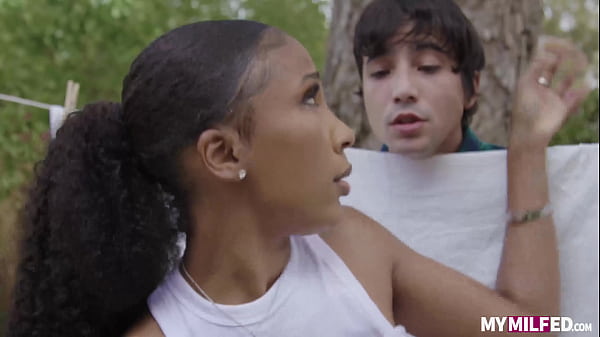 Download Video - Milf Olivia Jayy Workout Teases Pervy Neighbor