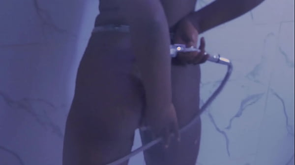 My step uncle didn't know that I'm aware that he peeps me every time I'm bathing, while he touches his big Cock