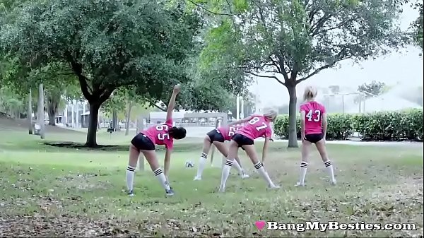 Hot Soccer Girls Share Two Cocks In Best Friends Foursome