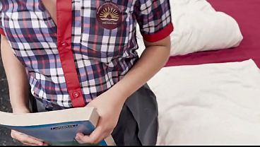 Desi school Girl Seduced & Fucked by bf hindi audio