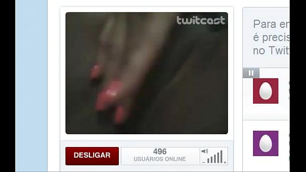 Gostosa no twitcast 12/11/2011