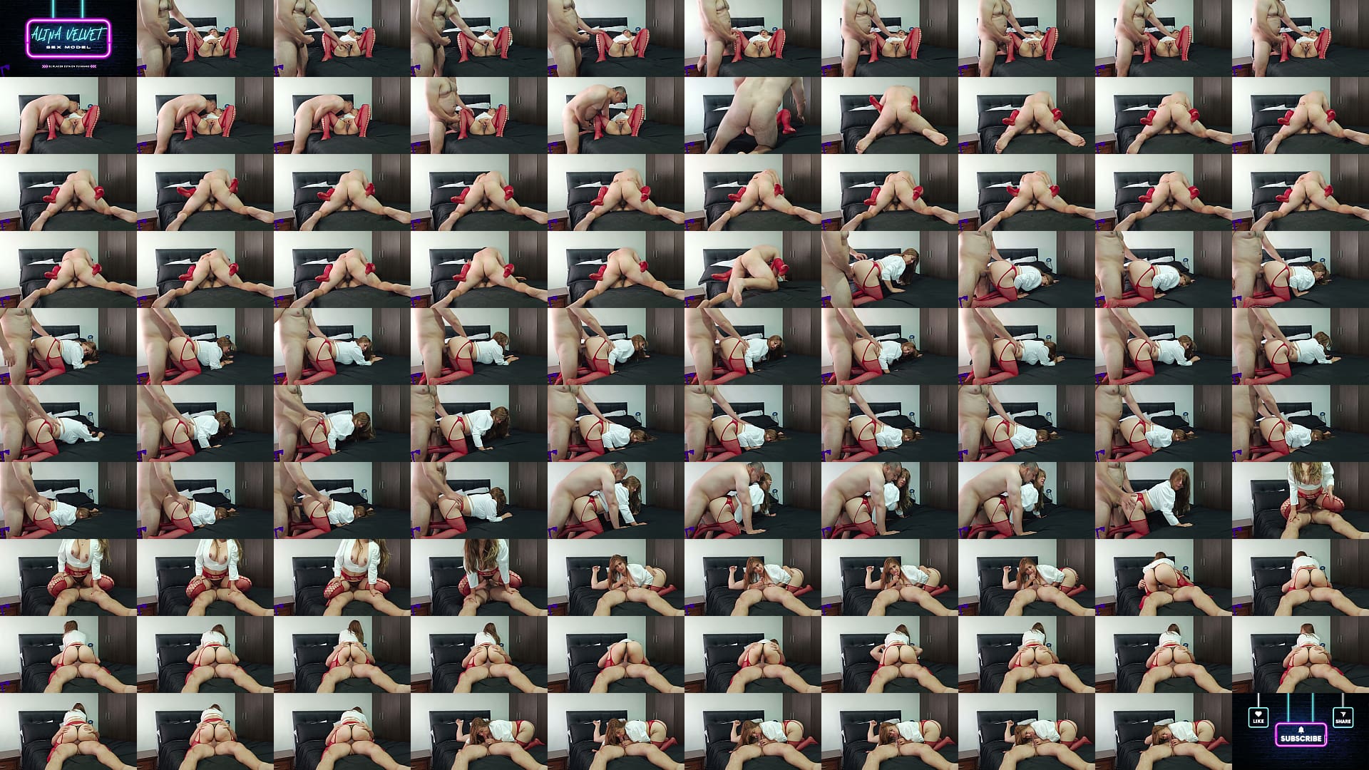 Hot Latina MILF Bedroom Fantasy, Mutual Masturbation and Reverse Ride, Cum Reveal Homemade hot mature 预览图