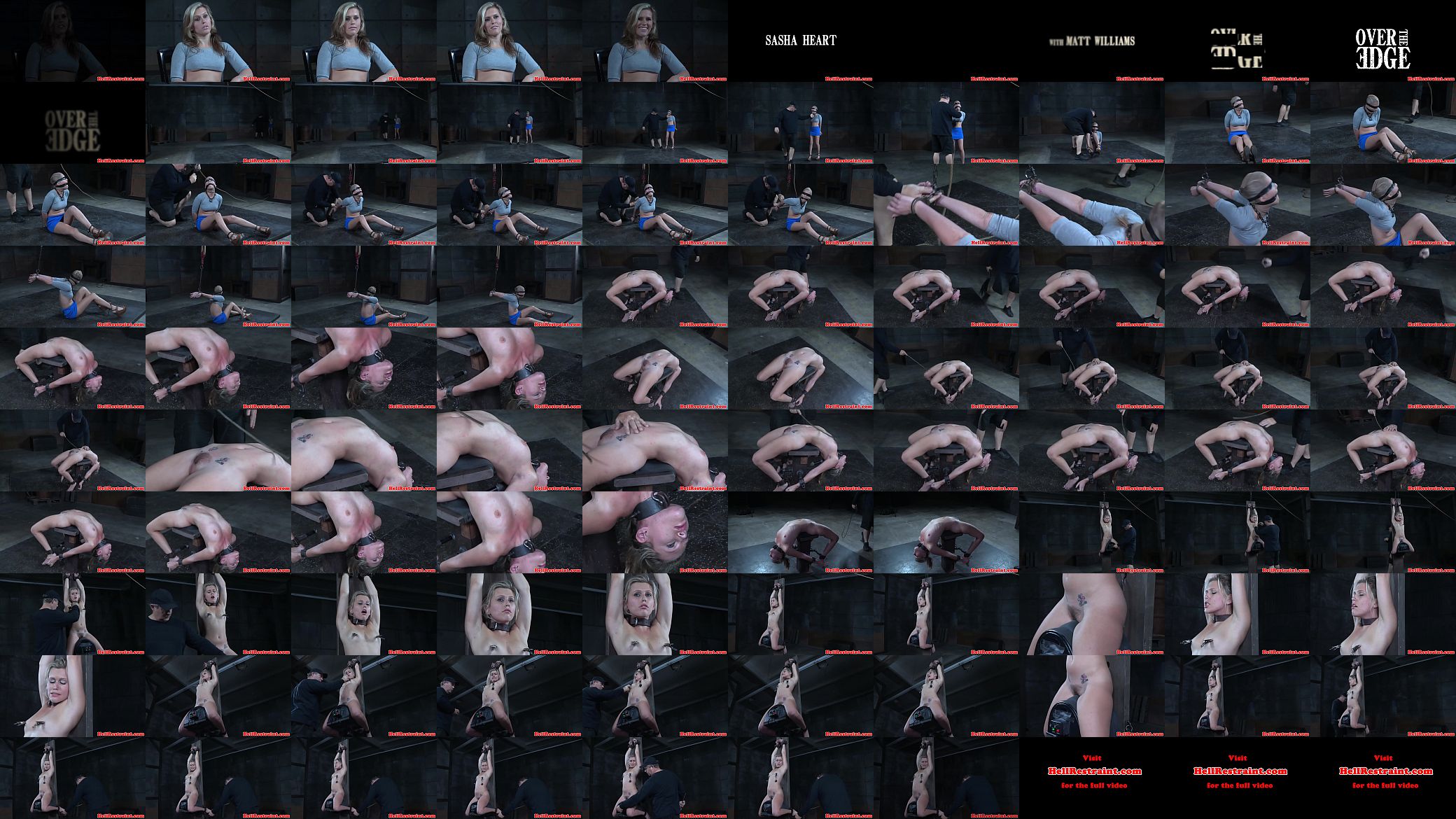Caned bdsm sub Sasha Heart punished hard 预览图