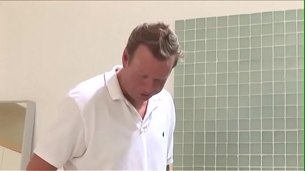 Man caught his naughty wife Adrianna Nicole flatfooted making love with plumber and decided to help him
