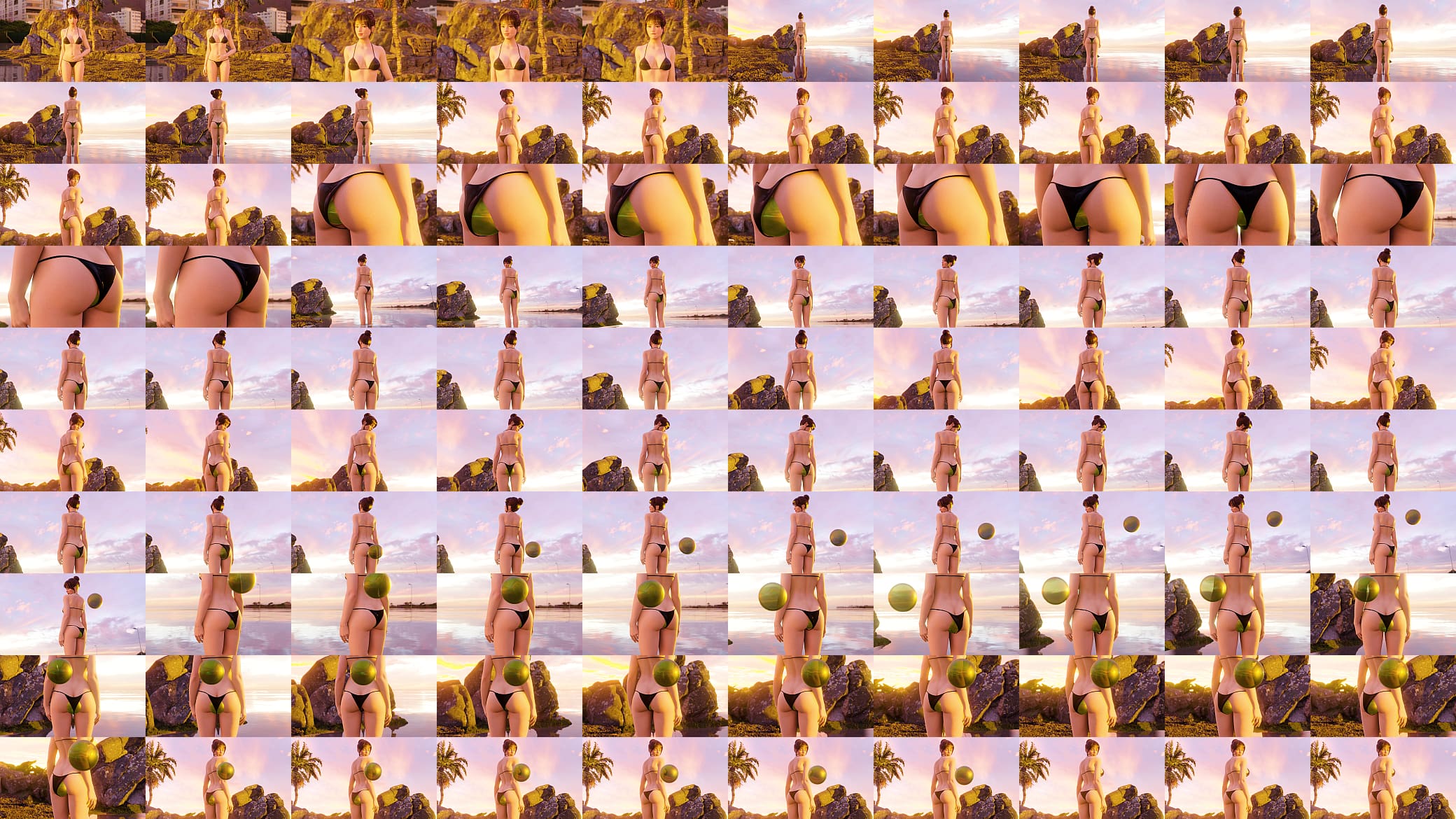 Joy Blows Up Her Bikini With Fart Bubbles 预览图