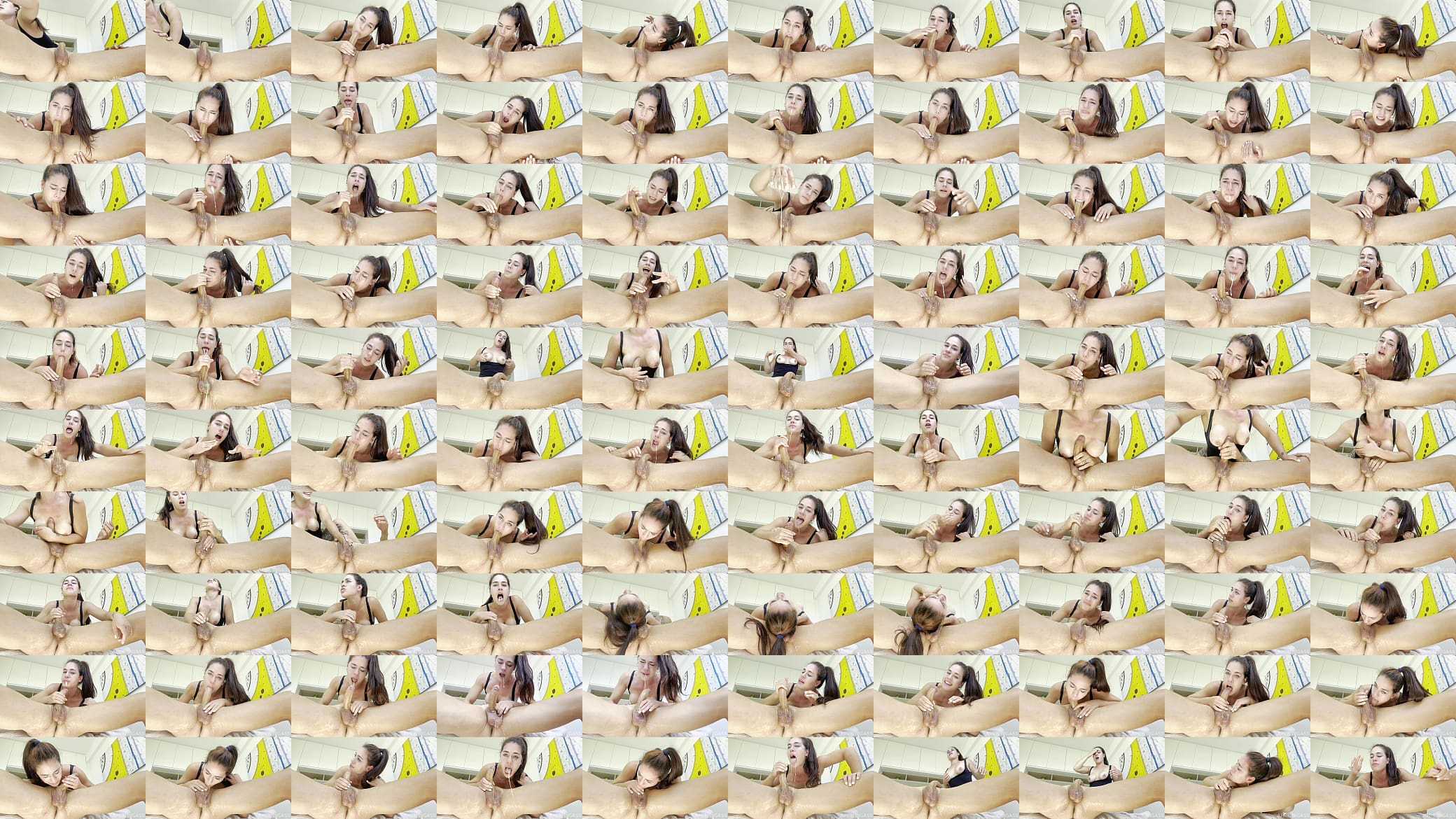 I puked more than 4 liters of vomit!!!, WITHOUT MERCY!! I swallowed cum and it!!! 预览图