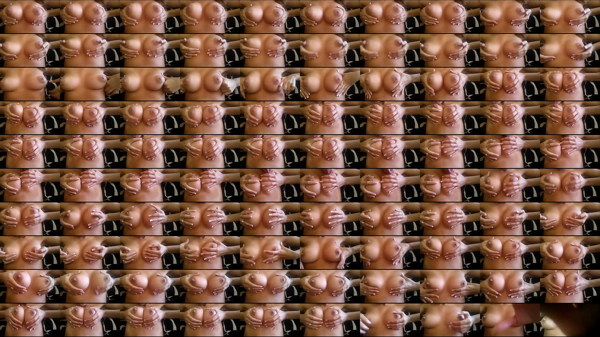 jugando con mis tetas playing with tits 预览图