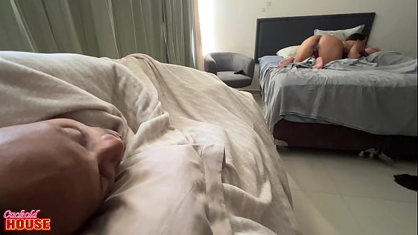 Married brunette fucking her big-dicked brother-in-law after being rejected by her cuckold husband