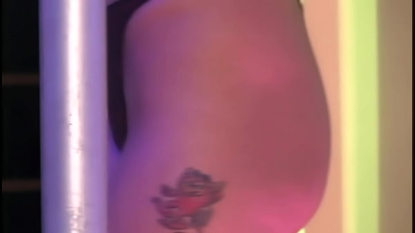 A pretty slender stripper banged in her firm ass