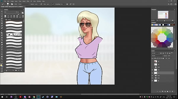 Stream | Picarto | DarkCookie - Summertime Saga (2021.12.03 A)
